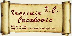 Krasimir Čučaković vizit kartica